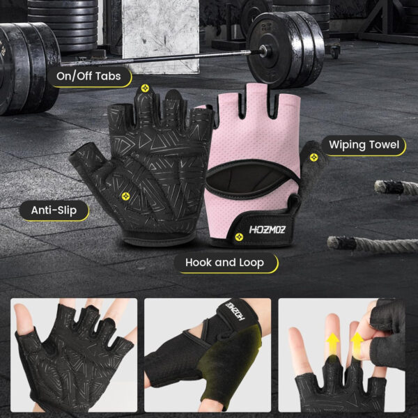 689a686ceb0e86cd5727cebe2ab0a43c8eacc544c030cc4341db4.jpg Ventilated Weight Lifting Gloves, Thick Padded Gym Gloves with Full Palm Protection & Grip & Shock Absorption for Women & Men's Fitness Training