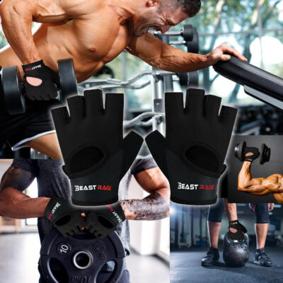 689a68c5abac3e69e69873da91ad5c1df41334e92a7f72389e708.jpg BEAST RAGE Workout Gloves for Men & Women - Fingerless Gym Gloves with Palm Protection, Breathable & Lightweight for Weightlifting, Cycling & Pull Up