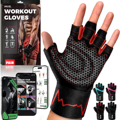 689a690cbcb87f6c68547a55bd31f1ae80d04bd7ef2b531cdc0b7.jpg MhIL Workout Gloves for Men – Comfortable Gym Gloves for Men with Enhanced Grip for Safety and Hand Protection – Weight Lifting Protection with Wrist Wraps Support for Performance Boost and Style