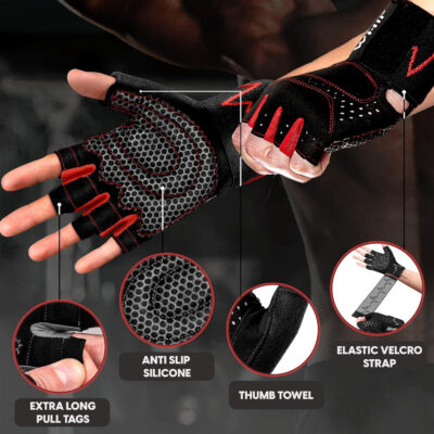 689a690fdf7597d5d359f7411be5bb8e65ebc60c02e1de97f68ec.jpg MhIL Workout Gloves for Men – Comfortable Gym Gloves for Men with Enhanced Grip for Safety and Hand Protection – Weight Lifting Protection with Wrist Wraps Support for Performance Boost and Style
