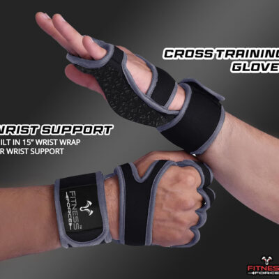 689a699e087eda88589e3fdbc1401e6e90fadb43d923b1311192b.jpg FITNESS FORCE Ventilated Gym Gloves for Men with Built-in Wrist Support for Workouts Weightlifting Gloves Workout Gloves for Women Exercise Fitness Gloves Perfect for Powerlifting, Cross Training