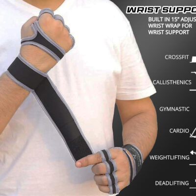 689a69a04f6074e8466785e4e90deb95b26a42e179d2cf9995fb1.jpg FITNESS FORCE Ventilated Gym Gloves for Men with Built-in Wrist Support for Workouts Weightlifting Gloves Workout Gloves for Women Exercise Fitness Gloves Perfect for Powerlifting, Cross Training