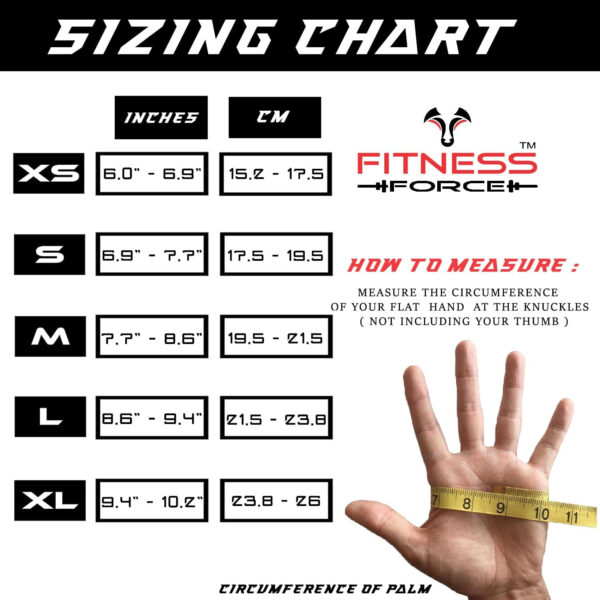 689a69b19b16f941abc89680872b524931ee2455f892f6740b921.jpg FITNESS FORCE Ventilated Gym Gloves for Men with Built-in Wrist Support for Workouts Weightlifting Gloves Workout Gloves for Women Exercise Fitness Gloves Perfect for Powerlifting, Cross Training