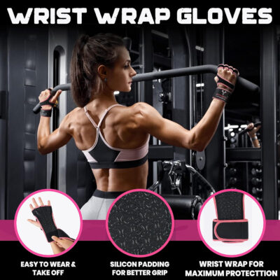 689a69bbb7a397031ad09cb8d4869f8125ab1e752acaad72b1ce5.jpg FITNESS FORCE Ventilated Gym Gloves for Men with Built-in Wrist Support for Workouts Weightlifting Gloves Workout Gloves for Women Exercise Fitness Gloves Perfect for Powerlifting, Cross Training