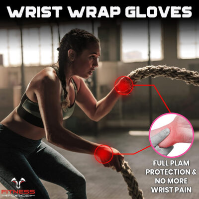 689a69bd076fe0c0b3243a2eb76d3748c2b116ccb199b90dac3be.jpg FITNESS FORCE Ventilated Gym Gloves for Men with Built-in Wrist Support for Workouts Weightlifting Gloves Workout Gloves for Women Exercise Fitness Gloves Perfect for Powerlifting, Cross Training