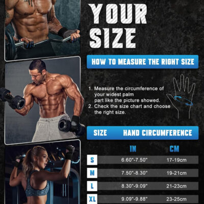 689a6c2142df2a75d537455e8d64bc88d6788ad428cac27eee6a8.jpg COFIT Breathable Workout Gloves, Antislip Weight Lifting Gym Gloves for Men Women, Superior Grip & Palm Protection for Weightlifting, Fitness, Exercise, Training