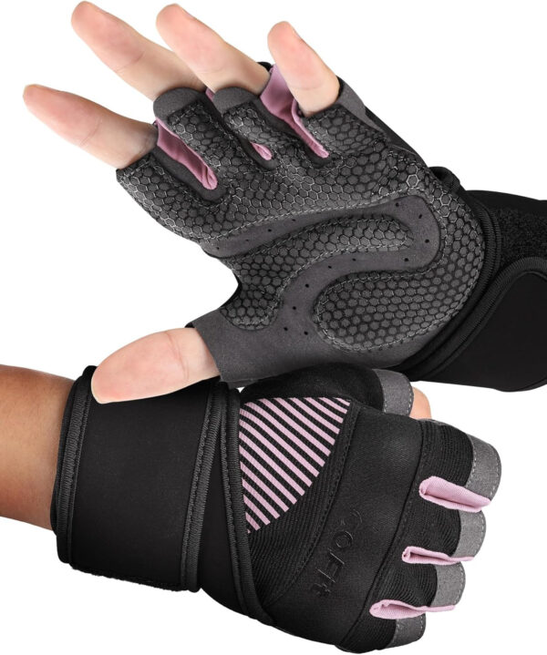 689a6c2c4b5f1db31409756378fb1c110e343a3fb19142c757f6e.jpg COFIT Breathable Workout Gloves, Antislip Weight Lifting Gym Gloves for Men Women, Superior Grip & Palm Protection for Weightlifting, Fitness, Exercise, Training