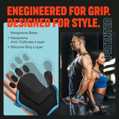689a6c671a25aa5466cb9ede64eceac68753ba0b414992a0193ec.jpg MAVA Open Gym Gloves for Men & Women Padded Weight Lifting Gloves with Wrist Support for Comfort, Protection Strong-Grip Fingerless Workout Gloves for Men & Women Anti-Sweat Gym Accessories