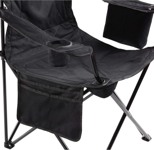 689a6d71d4cf903ae204c9fe39a504163c8ec1b1494d0e12969ad.jpg Coleman Portable Camping Chair with 4-Can Cooler, Cushioned Seat & Back with Side Pockets & Cup Holder, Carry Bag Included, Great for Camping, Tailgating, Firepits, Patio, & More