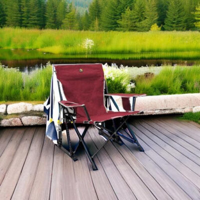 689a6ec465d19428d5478f4ab72729a721bc7850f86ba61932c35.jpg GCI OUTDOOR Kickback Rocker Outdoor Rocking Chair with Beverage Holder