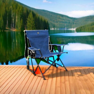 689a6ec94ce6eee5a398099fef2d89c6aaae22de784db9d74c3fd.jpg GCI OUTDOOR Kickback Rocker Outdoor Rocking Chair with Beverage Holder