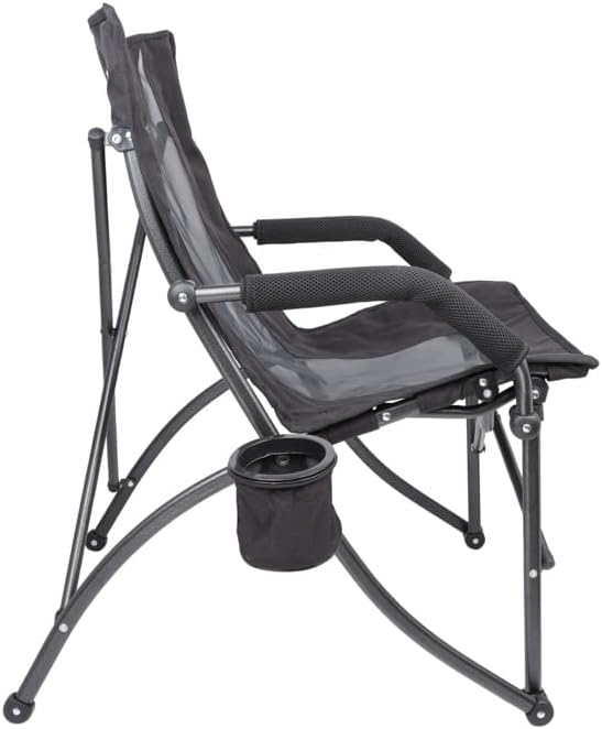 Cascade Mountain Tech Folding Camp Chair for Camping, Beach, Picnic, Barbqeues, Sporting Events with Carry Bag