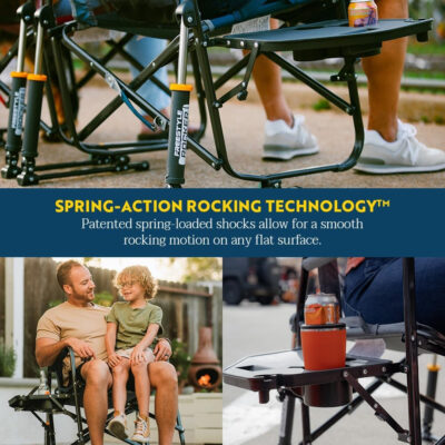 689a6f9a3c6be0b6dbcb58b140b0dda1d7a6d9e34636357623b63.jpg GCI OUTDOOR Freestyle Rocker Camping Chair | Portable Folding Rocking Chair with Solid, Durable Armrests, Drink Holder & Comfortable Backrest — Cinnamon