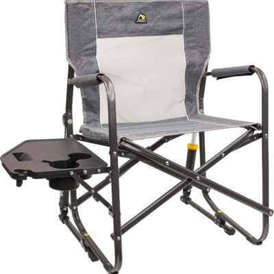 689a6f9d9f01ba466cf1055c183c7e91121195dc5d48cfecec5b0.jpg GCI OUTDOOR Freestyle Rocker Camping Chair | Portable Folding Rocking Chair with Solid, Durable Armrests, Drink Holder & Comfortable Backrest — Cinnamon