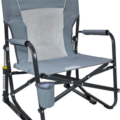 689a6fa00f3bc588c3a48002b91cd7d0de1684783a9f90c64f13f.jpg GCI OUTDOOR Freestyle Rocker Camping Chair | Portable Folding Rocking Chair with Solid, Durable Armrests, Drink Holder & Comfortable Backrest — Cinnamon