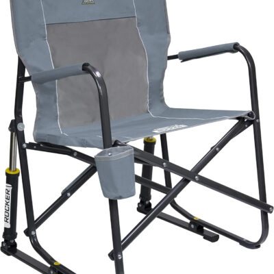 689a6fae9560a3f1808d799493f301a2aaeacc41562a299111571.jpg GCI OUTDOOR Freestyle Rocker Camping Chair | Portable Folding Rocking Chair with Solid, Durable Armrests, Drink Holder & Comfortable Backrest — Cinnamon
