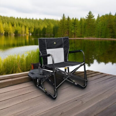 689a6fb34eef470c2680c0214f5b661b7ade1616a6468ccbb2b87.jpg GCI OUTDOOR Freestyle Rocker Camping Chair | Portable Folding Rocking Chair with Solid, Durable Armrests, Drink Holder & Comfortable Backrest — Cinnamon