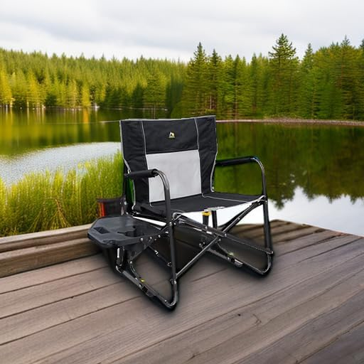 689a6fb34eef470c2680c0214f5b661b7ade1616a6468ccbb2b87.jpg GCI OUTDOOR Freestyle Rocker Camping Chair | Portable Folding Rocking Chair with Solid, Durable Armrests, Drink Holder & Comfortable Backrest — Cinnamon