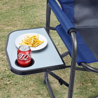 Camping Chairs, Folding Chairs for Outside, Directors Chairs Foldable Adults Heavy Duty,Support to 450LBS