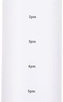 689acd3845e8df57806e7914f9da94990fefad609077cb3a2fe2a.jpg Plastic Water Bottle 32 Oz, Slim Water Bottle With Time Marker, 1 Liter Large Capacity Time Marked Cute Water Bottles for Women Men Fitness,Office and Outdoor Sports