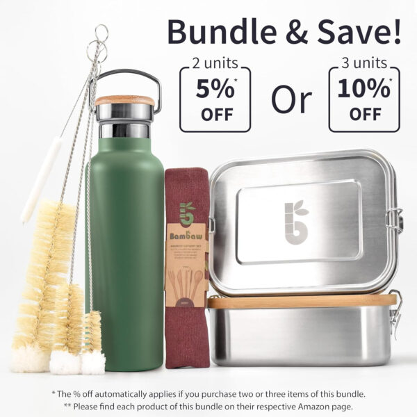689ace63ad7be95007b228dd4120a2befd8eb3c23e7cc4a04ca6b.jpg Bambaw 32 oz Water Bottle, Gray Double Wall Insulated Water Bottle, Stainless Steel Water Bottle, Thermo Water Bottle, Women and Mens Water Bottle, 1 Liter Water Bottle – Stormy Gray
