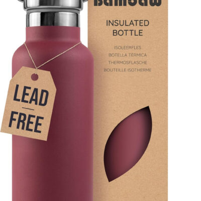 689ace96dac835638c566822d22fef51caa4c849f77524b985b3d.jpg Bambaw 32 oz Water Bottle, Gray Double Wall Insulated Water Bottle, Stainless Steel Water Bottle, Thermo Water Bottle, Women and Mens Water Bottle, 1 Liter Water Bottle – Stormy Gray