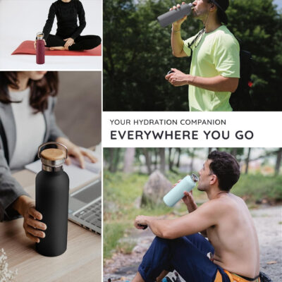 689aceb197ce38a4a2e030dc57974a5b9e4ef2c84e779ee0bdbc9.jpg Bambaw 32 oz Water Bottle, Gray Double Wall Insulated Water Bottle, Stainless Steel Water Bottle, Thermo Water Bottle, Women and Mens Water Bottle, 1 Liter Water Bottle – Stormy Gray