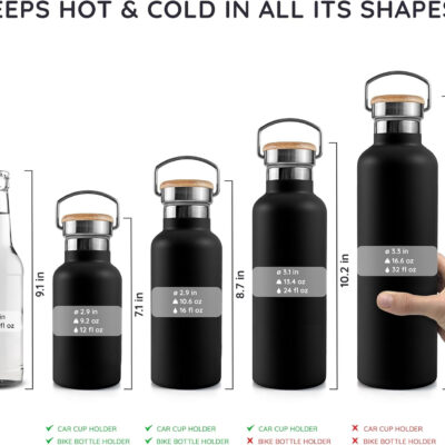 689aceb7040311ed9f4cdb0382db7bd1eb92d4edb3d73d7a0cf01.jpg Bambaw 32 oz Water Bottle, Gray Double Wall Insulated Water Bottle, Stainless Steel Water Bottle, Thermo Water Bottle, Women and Mens Water Bottle, 1 Liter Water Bottle – Stormy Gray