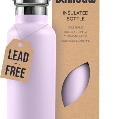 689acec1c21c978e02dd688683e28b00d1b8538c20030dd5888d7.jpg Bambaw 32 oz Water Bottle, Gray Double Wall Insulated Water Bottle, Stainless Steel Water Bottle, Thermo Water Bottle, Women and Mens Water Bottle, 1 Liter Water Bottle – Stormy Gray