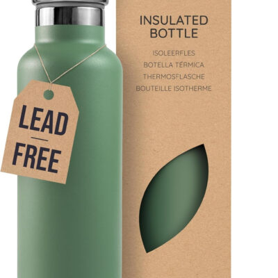 689acee1da90fcb6551be26d60b0f96aaaa5be9a558019f2a5a08.jpg Bambaw 32 oz Water Bottle, Gray Double Wall Insulated Water Bottle, Stainless Steel Water Bottle, Thermo Water Bottle, Women and Mens Water Bottle, 1 Liter Water Bottle – Stormy Gray
