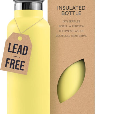 689acee32519ffd64550dff432eb20d778236808f213f9fad00e3.jpg Bambaw 32 oz Water Bottle, Gray Double Wall Insulated Water Bottle, Stainless Steel Water Bottle, Thermo Water Bottle, Women and Mens Water Bottle, 1 Liter Water Bottle – Stormy Gray