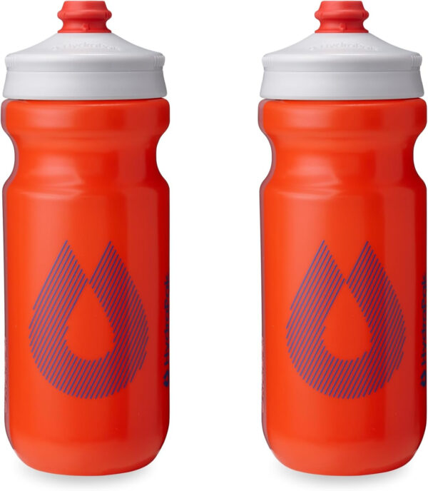 689ad169ce2da2fe383b989abf84357bcb5524acbca2128920f01.jpg HydraPak Breakaway Surge Lightweight Bike Water Bottle 2-Pack (20oz, 25oz, 30oz) - High Flow, Cycling & Sports Squeeze Bottle