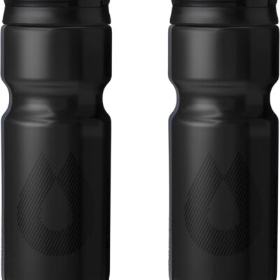 689ad1741ec6ad5face7d768a795c86b2a5b148adb105a8f6dfc4.jpg HydraPak Breakaway Surge Lightweight Bike Water Bottle 2-Pack (20oz, 25oz, 30oz) - High Flow, Cycling & Sports Squeeze Bottle