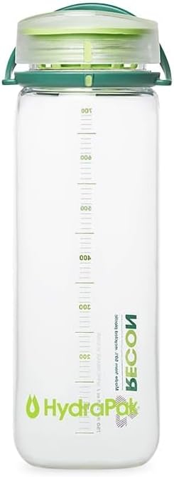 689ad1e299a5dc9ce245b42cc48132f9e86f707fd477c9db682d2.jpg HydraPak Recon Twist & Sip - Wide Mouth Recycled Plastic Water Bottle (24oz or 32oz) - Eco Friendly, BPA Free, Easy Carry