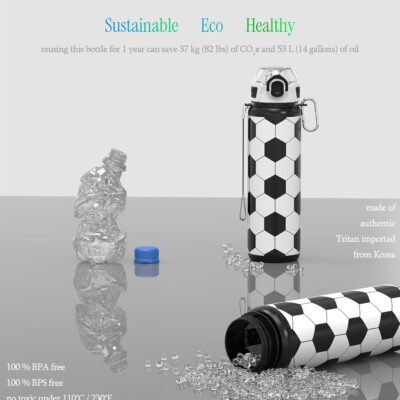 689ad22891c00b6a9e973dd54dff714d0bfeb407a28faa519112f.jpg 32oz/1L Sport Water Bottle, Durable Tritan, Leak-Proof, Dishwasher-Safe, BPA-Free, Drop-Resistant, Chug Lid/Straw, High Transparency, for Hiking/Backpack/Gift (Water in Global Languages)