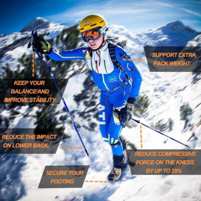689ad3d2b4d972d5d67f176c56c45fab9b856a40c7c84c1392457.jpg Covacure Trekking Poles Collapsible Hiking Poles - Aluminum Alloy 7075 Trekking Sticks with Quick Lock System, Telescopic, Collapsible, Ultralight for Hiking, Camping