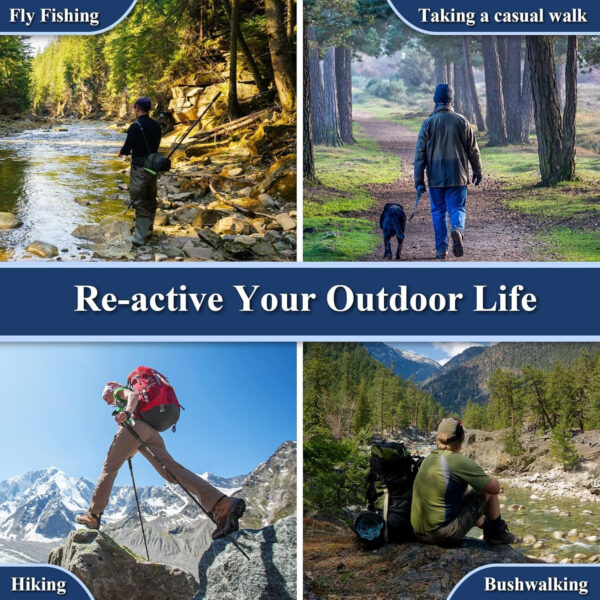 689ad505ee3d60692634bf947c2dfd09cf4d788fefa06775aa97a.jpg TheFitLife Nordic Walking Trekking Poles - 2 Sticks with Anti-Shock and Quick Lock System, Telescopic, Collapsible, Ultralight for Hiking, Camping, Mountaining, Backpacking, Walking, Trekking