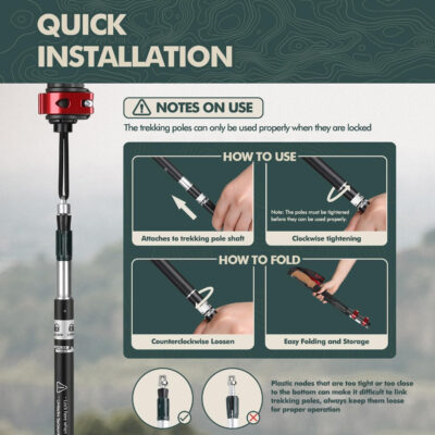 689ad5ad6c8201ddd0ae08ccc5c248ef4b4ba1c9b8645761f44d7.jpg GPTCAMP Walking Sticks,Trekking Poles Collapsible Hiking Poles,Lightweight Folding Travel Walking Pole for Men Women,2pc Adjustable Hiking Stick with EVA Foam Grips for Backpacking