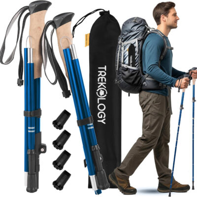 689ad5ecef056c8abeeff2f03b4f4fc19caf9da29950c68820dba.jpg TREKOLOGY Trekking Poles – Lightweight, Adjustable Hiking Sticks for Men & Women – Durable Aluminum, Compact & Foldable with Comfortable Grip – Perfect for Hiking, Walking & Seniors, TREKZ XE