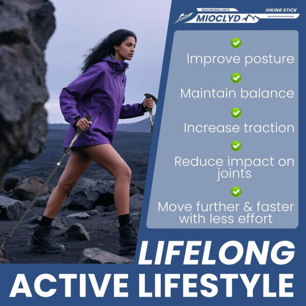 689ad6eccc5ea7cf81f0c1e0aec0cfd0c1605eb1b6181d6a05701.jpg Collapsible Hiking Poles, 7075 Aluminum Trekking Poles, 2pc Lightweight Folding Adjustable for Men & Women, Walking Sticks for Hiking, Camping, Backpacking