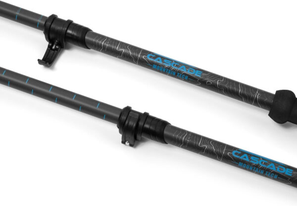 689ad772d75808c77b1b3071ab8109848a25c1ca166070e8b2d56.jpg Cascade Mountain Tech Trekking Poles - Carbon Fiber Walking or Hiking Sticks with Quick Adjustable Locks