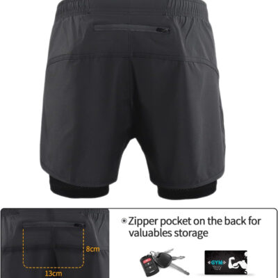 689ae33806d082311ddf2926dd3f529ec34b03da9f2cc30ad37b2.jpg ARSUXEO Men's Active Training Running Shorts 2 in 1