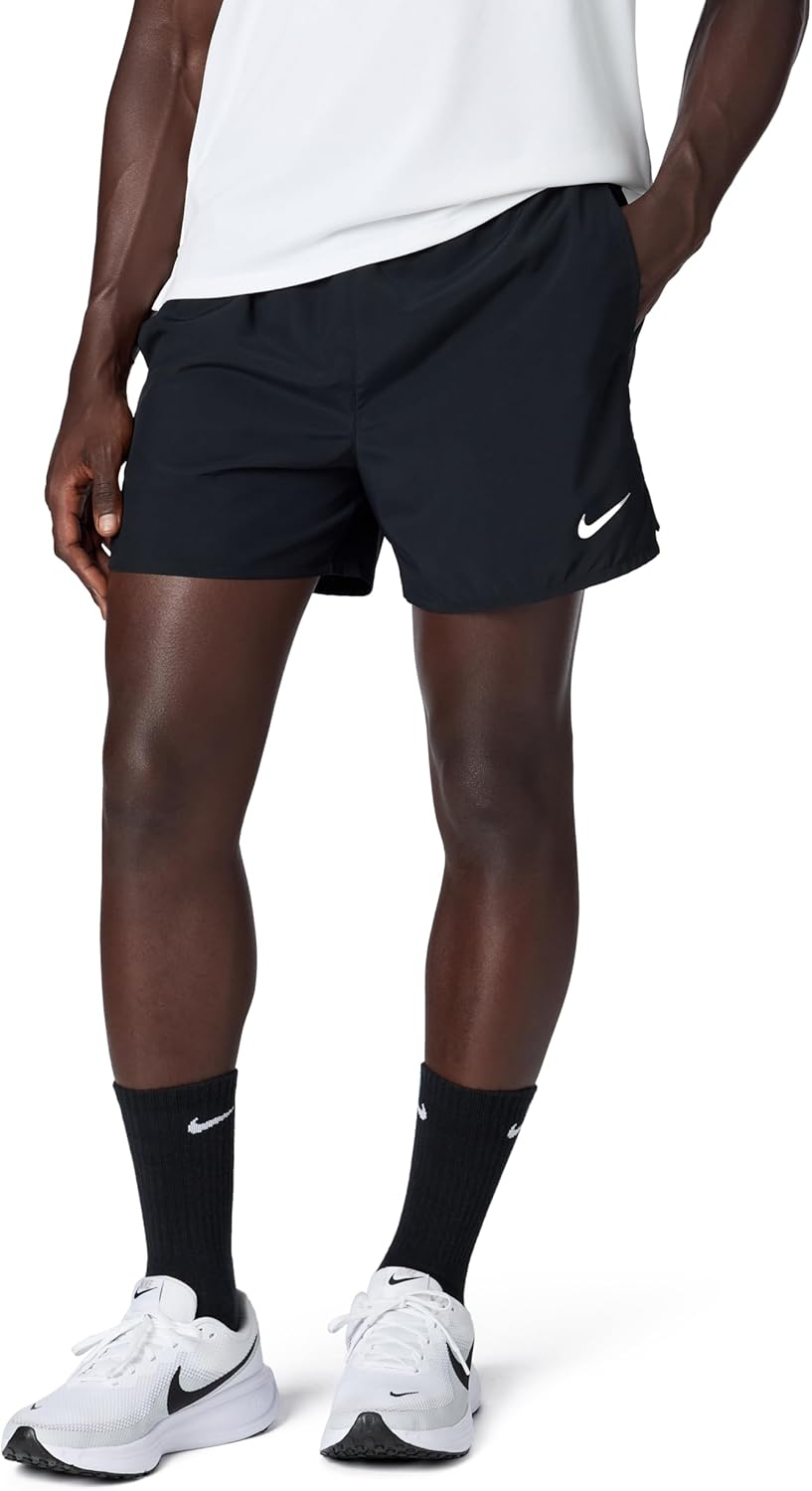 Nike Men's Challenger Dri-Fit Brief-Lined Running Shorts (5" Inseam)