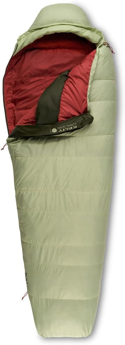 689b0a7ecd68df3f3f8a04ad2591599a869f1f9bc0b815227b8a9.jpg Kelty Cosmic 20 Down Mummy Sleeping Bag for Backpacking, Campers, 550 Fill Power, Recycled Fabrics with PFAS-Free DWR, Designed in Sunny Colorado,