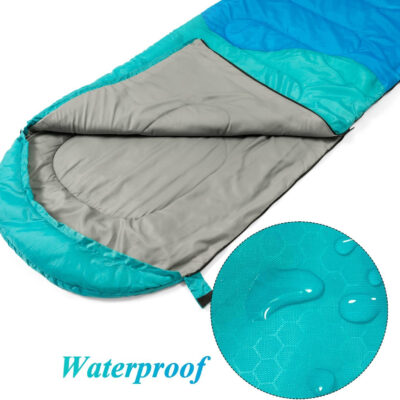 Sleeping Bag - 3 Seasons for Adults Kids Boys Girls Camping Hiking - Warm Cold Weather Lightweight Portable with Compression Bag for Backpacking in Spring, Summer, Fall and Winter