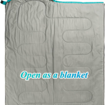 Sleeping Bag - 3 Seasons for Adults Kids Boys Girls Camping Hiking - Warm Cold Weather Lightweight Portable with Compression Bag for Backpacking in Spring, Summer, Fall and Winter