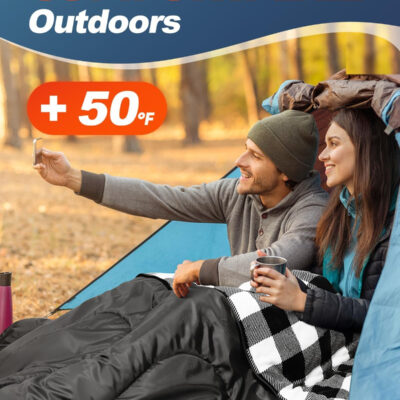 689b0bda7475589c3ac82e694827e8294862bb6e8f1f2327b8a29.jpg MEREZA Flannel Double Sleeping Bag for Adults Cold Weather, XL Queen Size Sleeping Bag for All Season 2 Person Big and Tall Sleeping Bags for Camping 0 Degree with Pillow