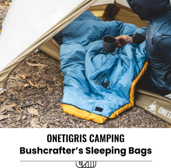 689b0c2300ef6411476d9f4d2bf023ed089a238204e0fc72c7706.jpg OneTigris Bushcrafter’s Sleeping Bags, Mummy Sleeping Bag for Camping Hiking Backpacking, Survival Gear