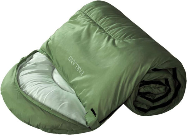 689b0d5ce99fe142c453e77c9b664bfb02755dd6f23f1f231ad1b.jpg FARLAND Sleeping Bags 30℉ for Adults Teens Kids with Compression Sack Portable and Lightweight for 3-4 Season Camping, Hiking,Waterproof, Backpacking and Outdoors