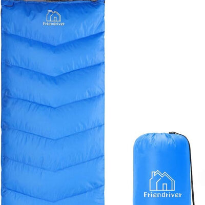 689b0e77da66daa6a97650b867351f6eb88ed0b9fec002cda27ed.jpg XL Size Upgraded Version of Camping Sleeping Bag 4 Seasons Warm and Cool, Lighter Weight, Adults and Children Can Use Waterproof Camping Bag, Travel and Outdoor Activities